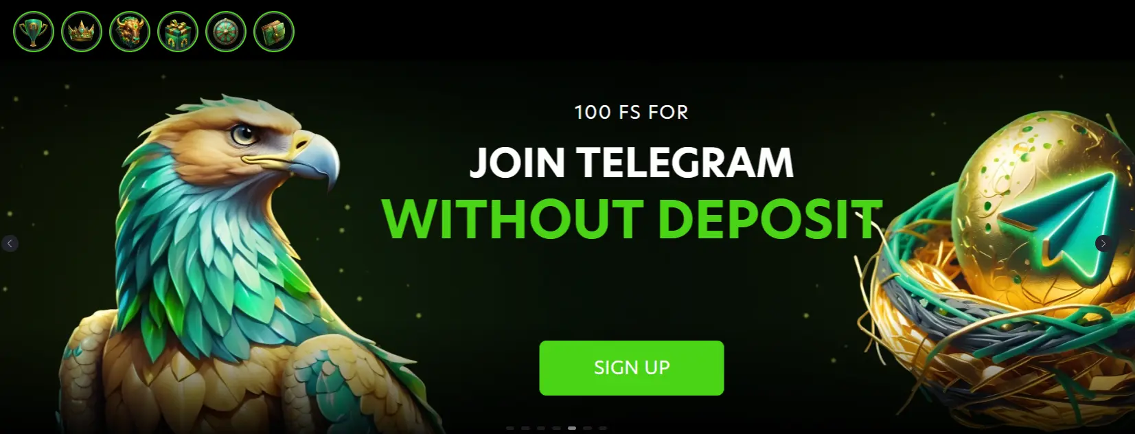 NeoSpin Telegram offer